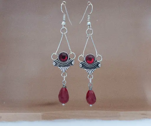 [22-28] Boucles "Fantasia" rouges